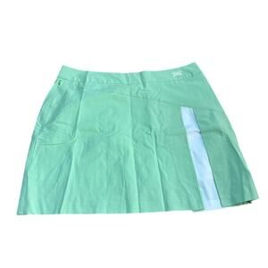 NWT PXG Sirocco Side Pleat Golf Skirt Green Performance Women’s XL